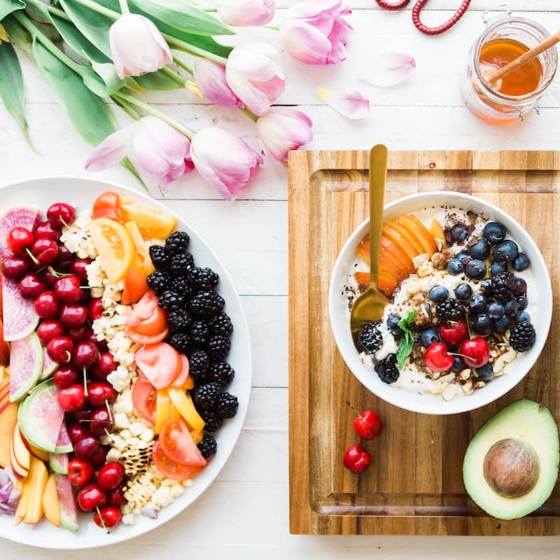 Photo of beautifully of arranged food